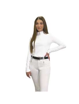 POLO DONNA EQUITAZIONE SARTORE MANICA LUNGA-17537