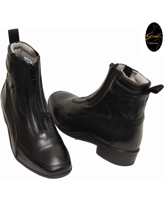 STIVALETTI EQUITAZIONE IN PELLE