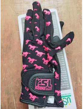 GUANTI DA EQUITAZIONE RSL BAMBINA-17782
