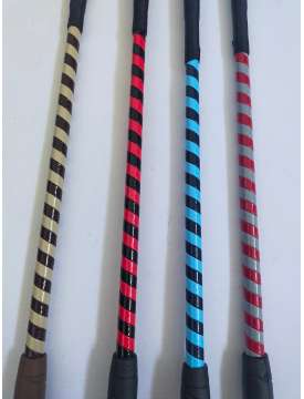 FRUSTINO DA EQUITAZIONE MANICO GOLF PUNTA IN PELLE-18232