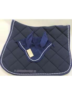 SOTTOSELLA MICROFIBRA CON CUFFIA BLU-18515