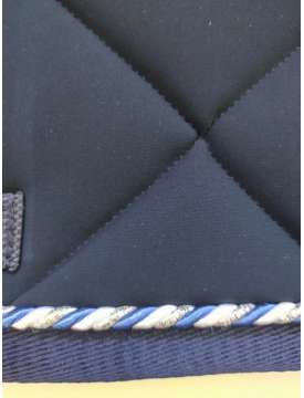 SOTTOSELLA MICROFIBRA CON CUFFIA BLU-18518