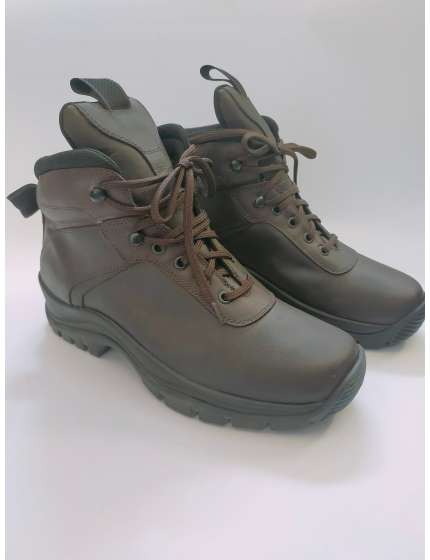 SCARPA DA SCUDERIA IN PELLE MARRONE