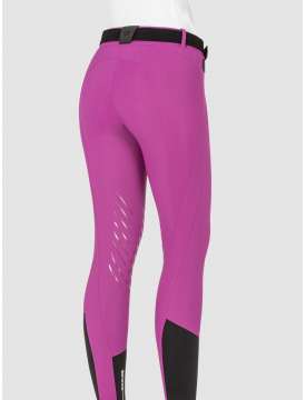 PANTALONE EQUILINE VIOLA E DA GARA KNEE GRIP-18879