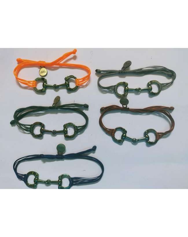BRACCIALI GOLDSNAFFLE filetto verde