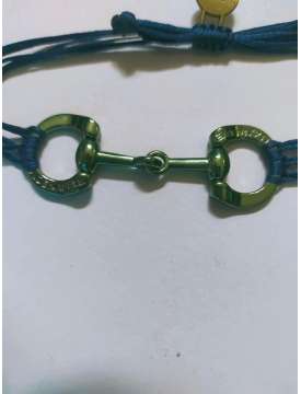 BRACCIALE GOLDSNAFFLE FILETTO VERDE-19050