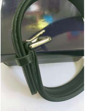 COLLARE IN CUOIO CLINCHER ARGENTO PER CANE-19091