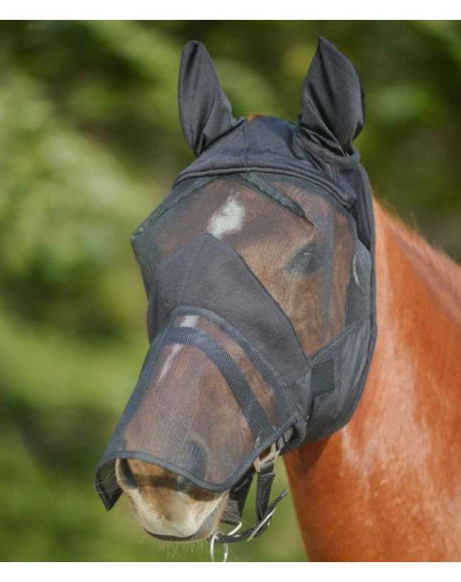 MASCHERA ANTI MOSCHE PER CAVALLI