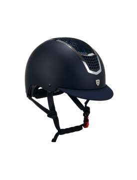 CASCO EQUESTRO STRASS E VISIERA CORTA-19237