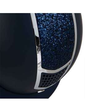 CASCO EQUESTRO STRASS E VISIERA CORTA-19238