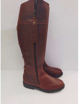 STIVALI SPAGNOLI IN OFFERTA CUOIO MARRONE-19308