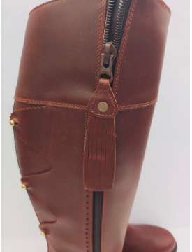 STIVALI SPAGNOLI IN OFFERTA CUOIO MARRONE-19310