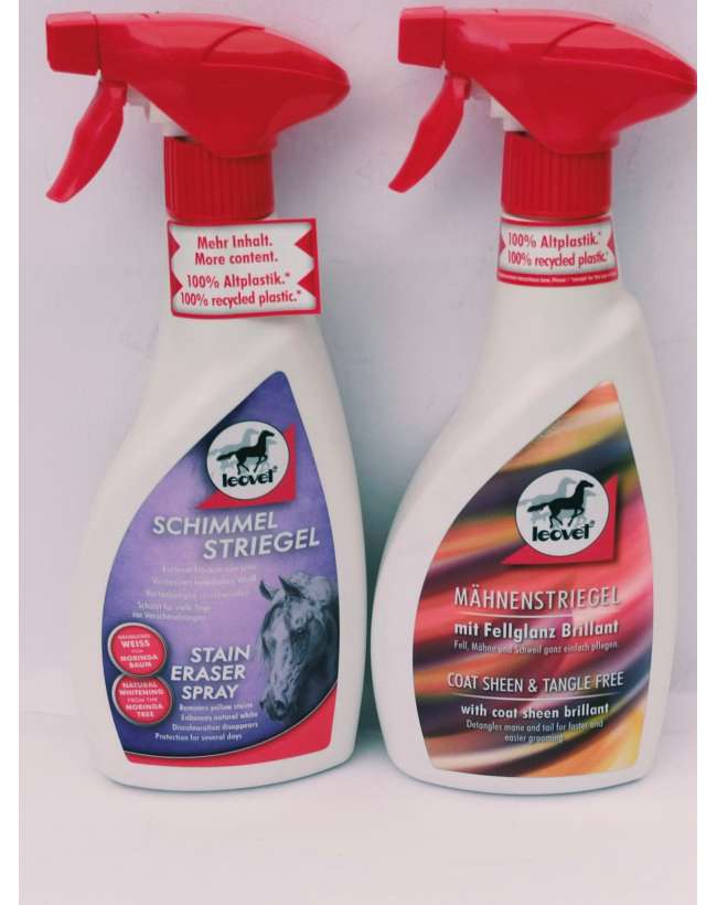 LEOVET SHAMPOO A SECCO GRIGI E LUCIDANTE CRINIERA