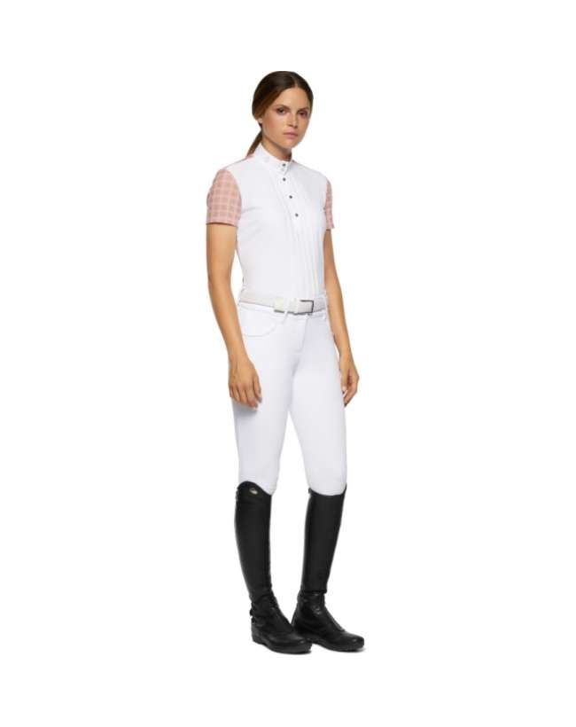 camicia cavalleria toscana plissettata donna