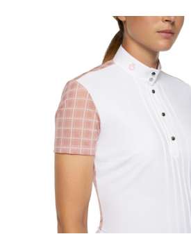 POLO DONNA CAVALLERIA TOSCANA PLISSETTATA-19499