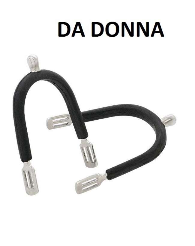 SPERONI INGLESI A GOCCIA FODERATI IN GOMMA