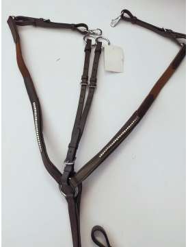 PETTORALE INGLESE BASIC CLINCHER ARGENTO-19579