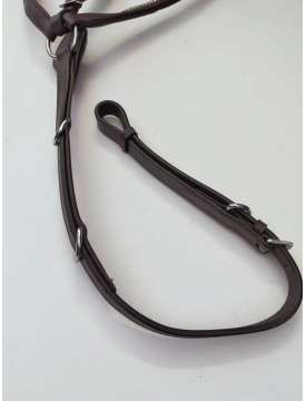 PETTORALE INGLESE BASIC CLINCHER ARGENTO-19582