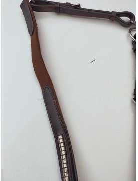 PETTORALE INGLESE BASIC CLINCHER ARGENTO-19583