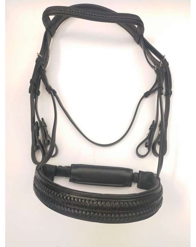 briglia da dressage doppie redini