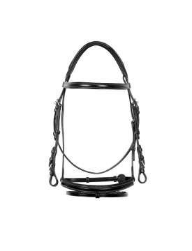 BRIGLIA EQUESTRO IN CUOIO CAPEZZINO CHIUDIBOCCA-19676