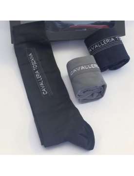 BOX 3 PAIA DI CALZE CAVALLERIA TOSCANA ASSORTITE-19994