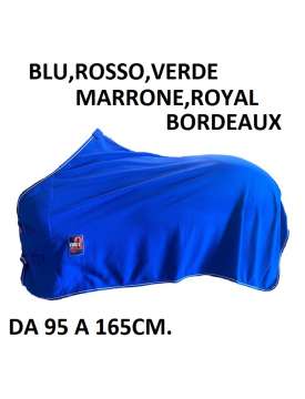COPERTA IN PILE LINEA ECONOMICA CON FIBBIE INOX ANTERIORI-20631