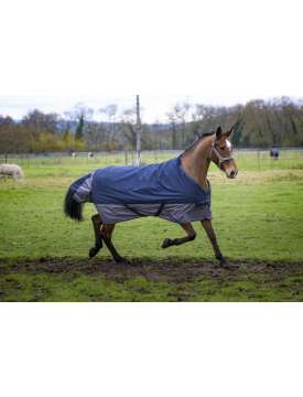 COPERTA DA PADDOCK SENZA IMBOTTITURA FODERA PILE-20781