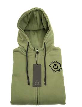 FELPA UOMO CAVALLERIA TOSCANA CON ZIP-21034