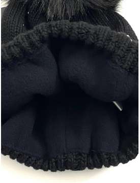BERRETTO EQUILINE NERO CON STRASS-21127