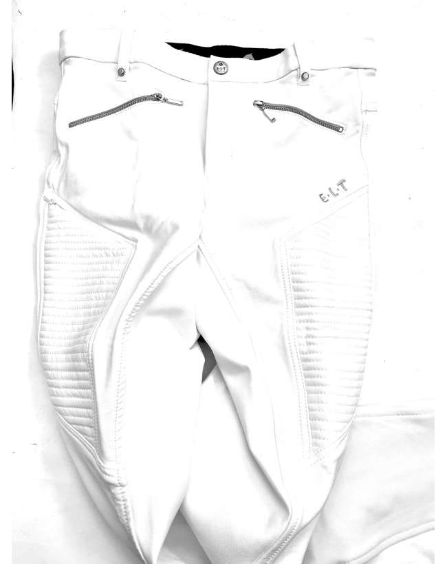 PANTALONE EQUITAZIONE BIANCO DONNA OFFERTA