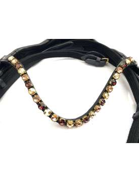 BRIGLIA INGLESE WALDHAUSEN GOLDHEART FIBBIE DORATE-21290