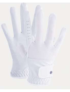 GUANTI DA EQUITAZIONE ELEGANTI INSERTO IN RETE-21326