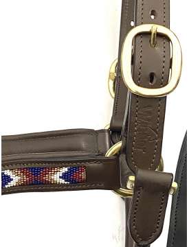 CAVEZZA IN CUOIO WINNER CON PERLE-21337