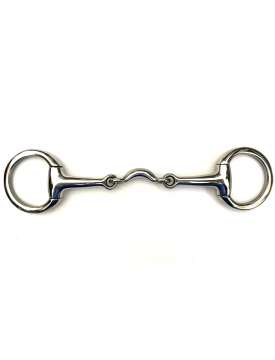 FILETTO PER CAVALLO OLIVA PIENO CON PONTE CENTRALE-21789