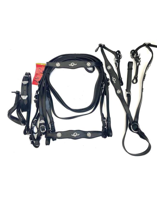 BRIGLIA PORTHESE COMPLETA PETTORALE SOTTOCODA