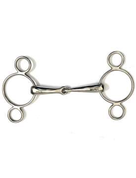 FILETTO A 2 ANELLI CON CANNONE PIENO DA 21MM.-22095