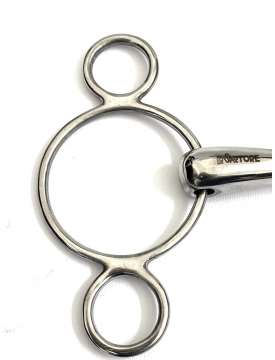 FILETTO A 2 ANELLI CON CANNONE PIENO DA 21MM.-22096