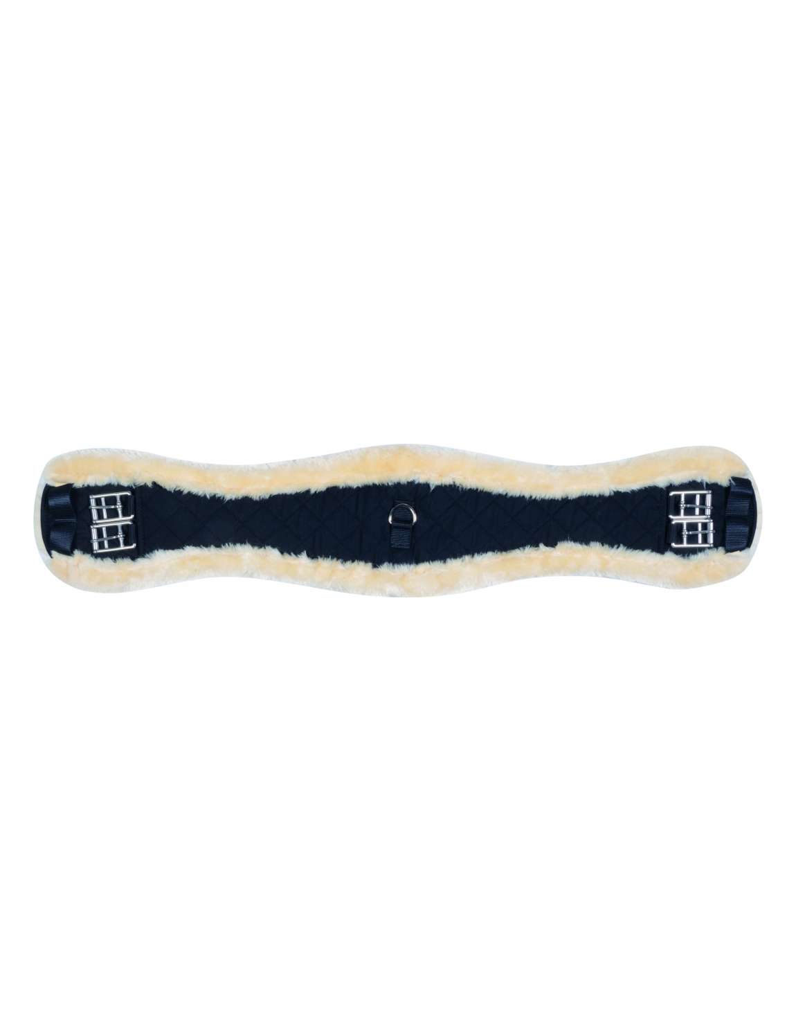 Engel Germany Sottopancia Per Dressage In Pelle Di Agnello Merino - Larghezza 20 Cm, Con Fibbie Inox, Per Cavalli Rotondi, 55 Cm - 4