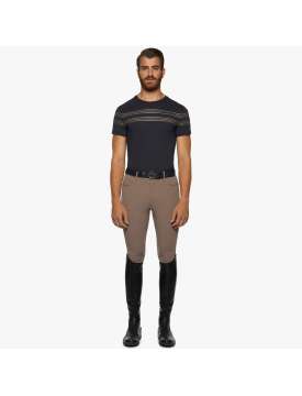 MAGLIETTA UOMO CAVALLERIA TOSCANA LOGO GOMMATO-22334