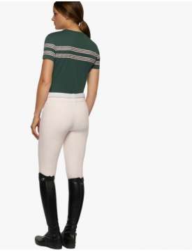 MAGLIETTA CAVALLERIA TOSCANA DONNA VERDE-22341