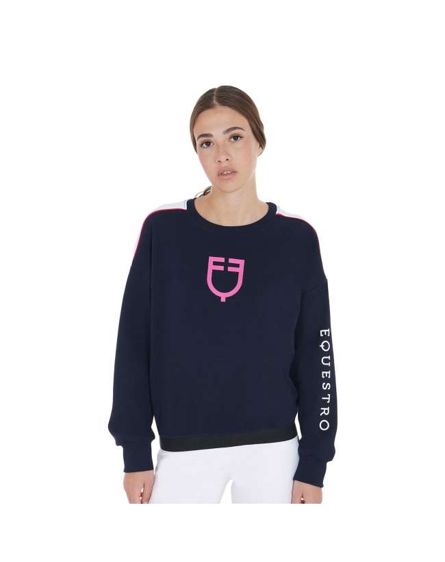 EQUESTRO FELPA DONNA GIROCOLLO
