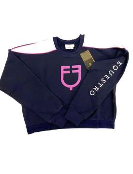EQUESTRO FELPA DONNA GIROCOLLO-22474