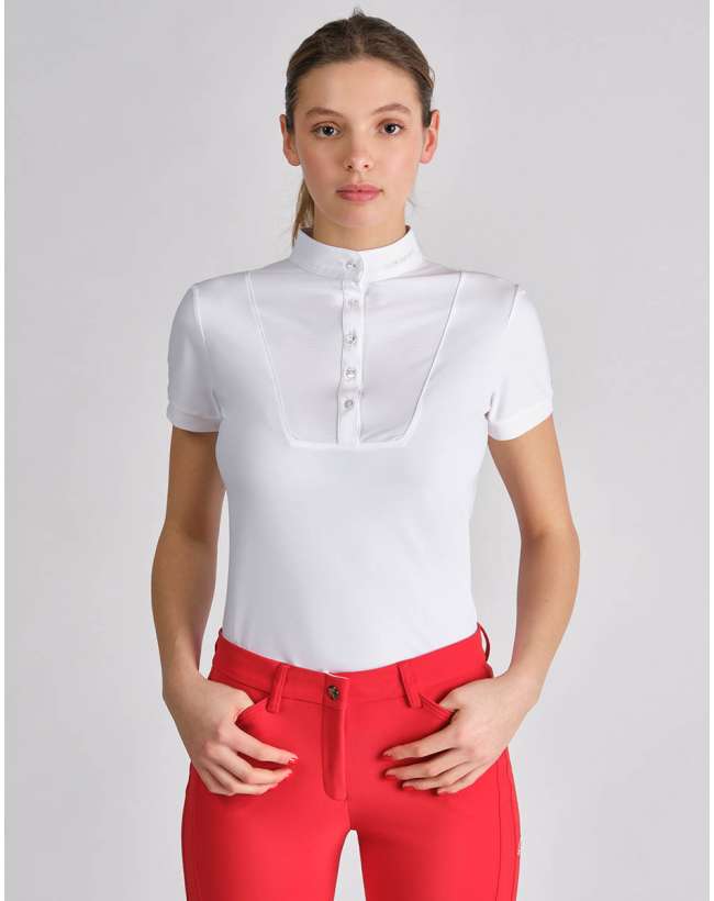 POLO DONNA SARM HIPPIQUE ESTER MANICA CORTA