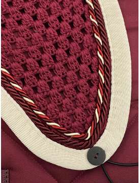 SOTTOSELLA BORDEAUX CON CUFFIA LUNGA-22646
