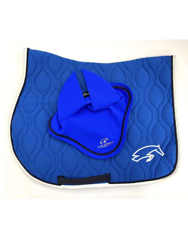 COMPLETO SOTTOSELLA E CUFFIA SARM HIPPIQUE