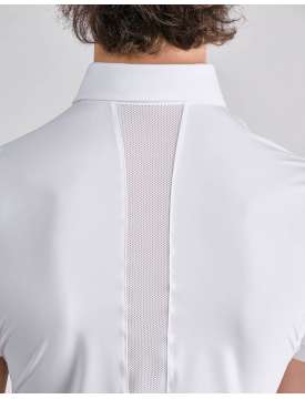 POLO DA CONCORSO UOMO CON INSERTO TRASPIRANTE-22767
