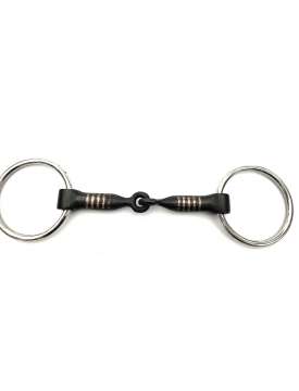 FILETTO WESTERN FERRO NERO CON INSERTI RAME-23117