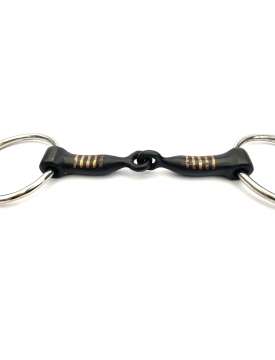 FILETTO WESTERN FERRO NERO CON INSERTI RAME-23118