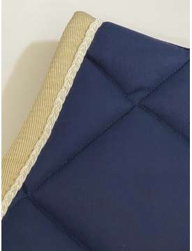 SOTTOSELLA INGLESE BLU BORDO BEIGE-23156